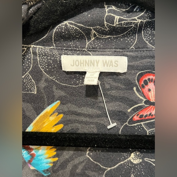 Johnny Was Butterfly Hummingbird Pajama Set Size M - Picture 9 of 12